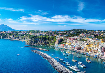 Procida island in Italy
