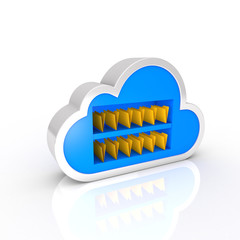 Cloud computing concept