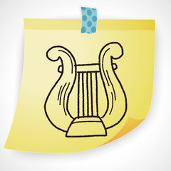 harp doodle