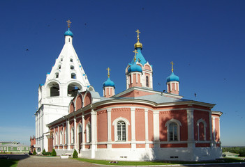 KOLOMNA, RUSSIA - Jule, 2014:   The Church of the Tikhvin icon o