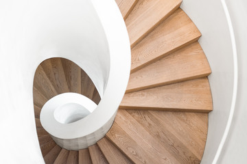 spiral staircase inside the building - 97282778