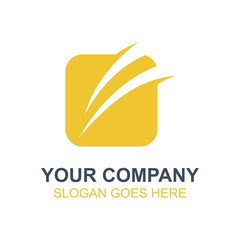 Square Cube Icon Vector Logo