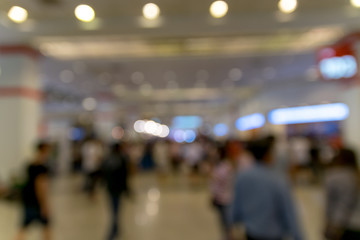 Blurred color of lighting.