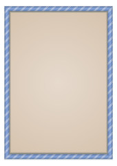 Striped Picture Frame