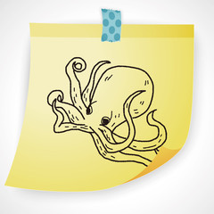 Octopus doodle