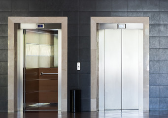 Elevator cabin stainless steel