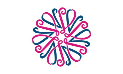 Letter ,  Flower Rotation