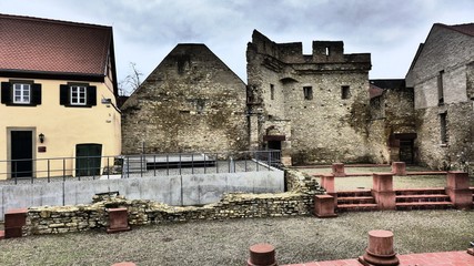 Kaiserpfalz Ingelheim, Heidesheimer Tor 