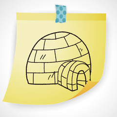 Igloo doodle