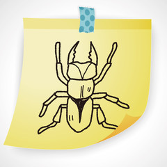 beetle doodle