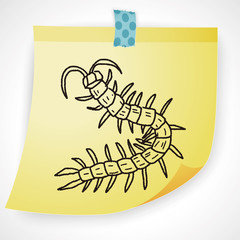 Centipede doodle