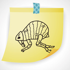 Flea doodle