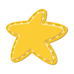 Star cartoon icon