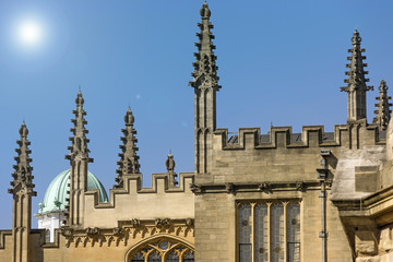 Fototapeta na wymiar Typical Oxford archetecture