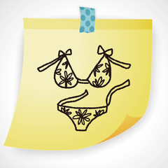 Bikini doodle