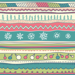 Christmas pattern. 