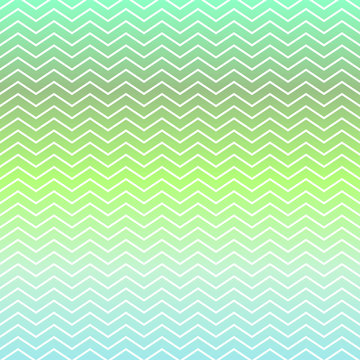 Green And Blue Chevron Pattern Background