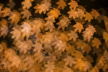 Bokeh background abstract patterns