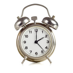 Vintage metal alarm clock