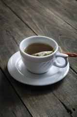 Cup of Winter Herbal Tea