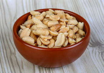 Salted peanuts