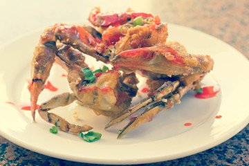Fried Thai Crab Legs