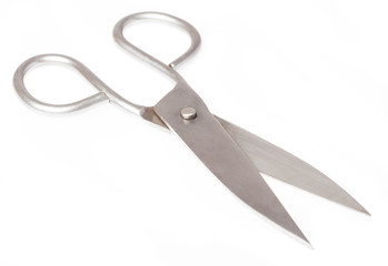 kitchen scissors isolated on a white background