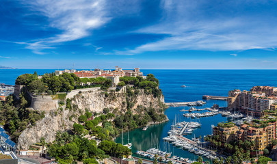 Plakat prince's palace in Monte Carlo, Monaco