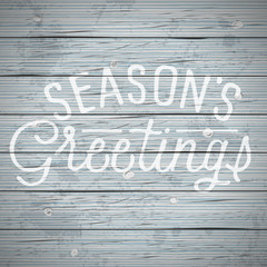 Vintage background with slogan for Christmas