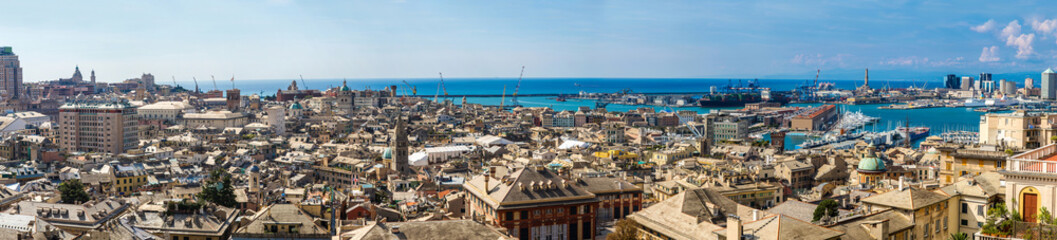 Port of Genoa in Italy