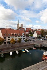 Obraz premium German city Stralsund on the Baltic Sea