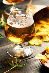 Glass of beer