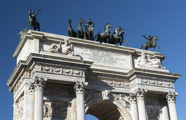 Milan (Italy): Arco della Pace
