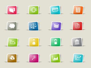 Finance simply icons