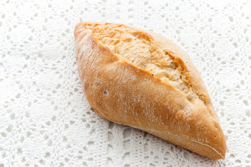 Fresh buns made ​​of wheat flour