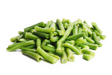 Frozen vegetable for cooking green beans