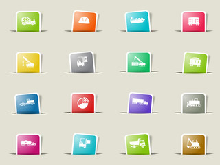 Industrial simply icons