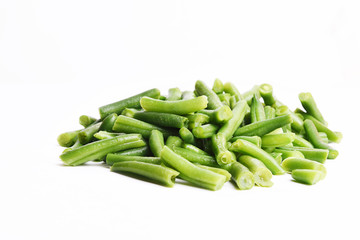 Frozen vegetable for cooking green beans