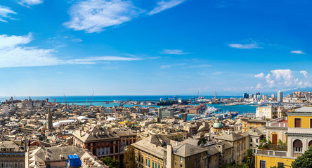 Port of Genoa in Italy
