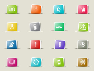 Power generation simply icons