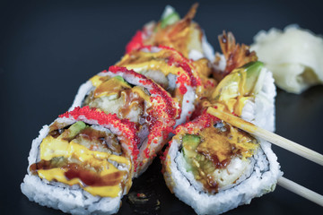 Shrimp Tempura Sushi Roll