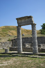 У руин Пантикапея. Гора Митридат, Керчь