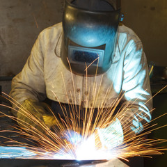 Schwei&szlig;er bei der Arbeit