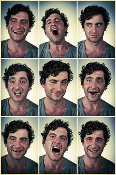 Real Person Facial expressions