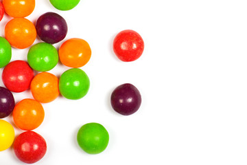 color candy isolated