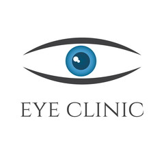 Eye vision vector design template