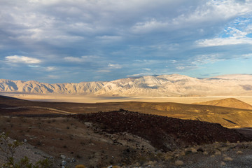 View on Death Valley from surrounding mountains