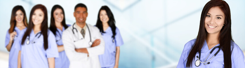 Fototapeta premium Nurse In Hospital