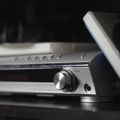 Fototapeta premium DVD Player Closeup