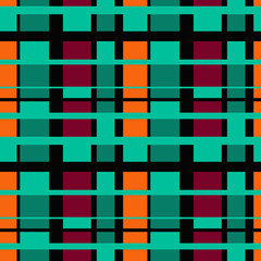 Seamless retro geometrical texture pattern background